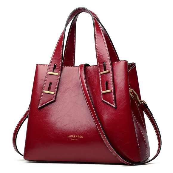 Cow Leather Purses and Small Handbag for Women and Cowhide Mini Leather?